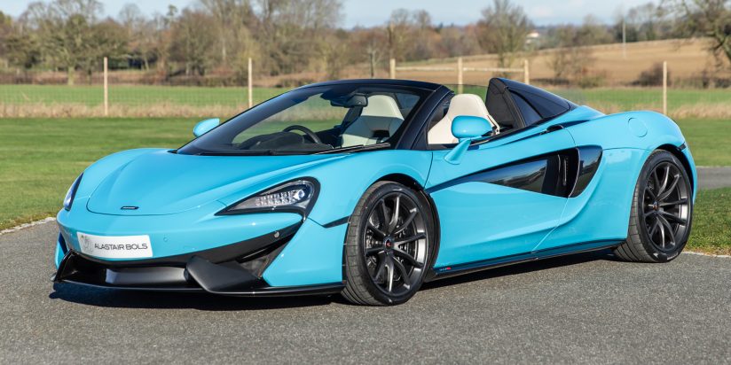 McLaren 570S Spider - Curacao Blue - Alastair Bols