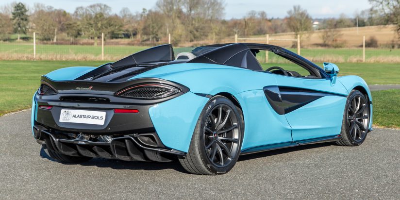 McLaren 570S Spider - Curacao Blue - Alastair Bols