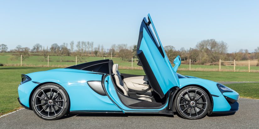 McLaren 570S Spider - Curacao Blue - Alastair Bols