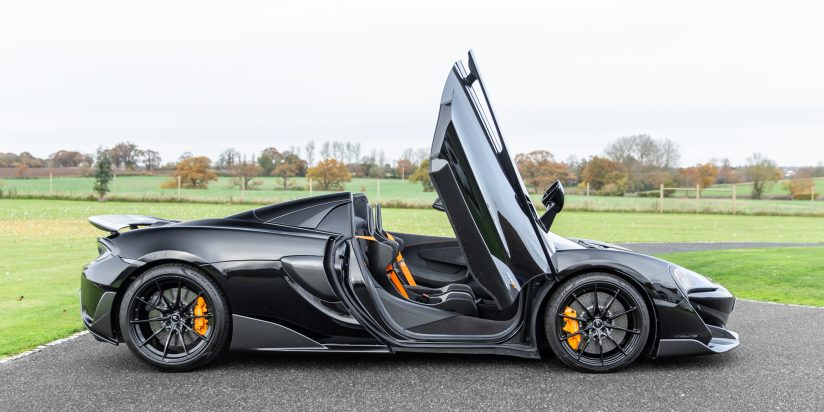 McLaren 600LT Spider - Onyx Black - Alastair Bols
