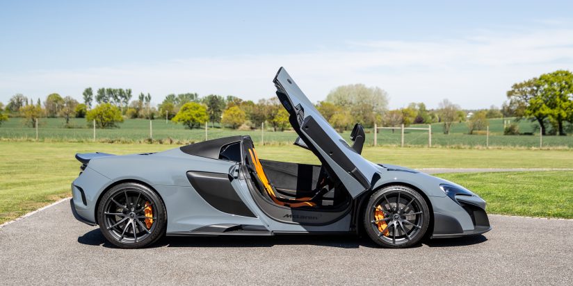McLaren 675LT Spider in Chicane Grey - Alastair Bols