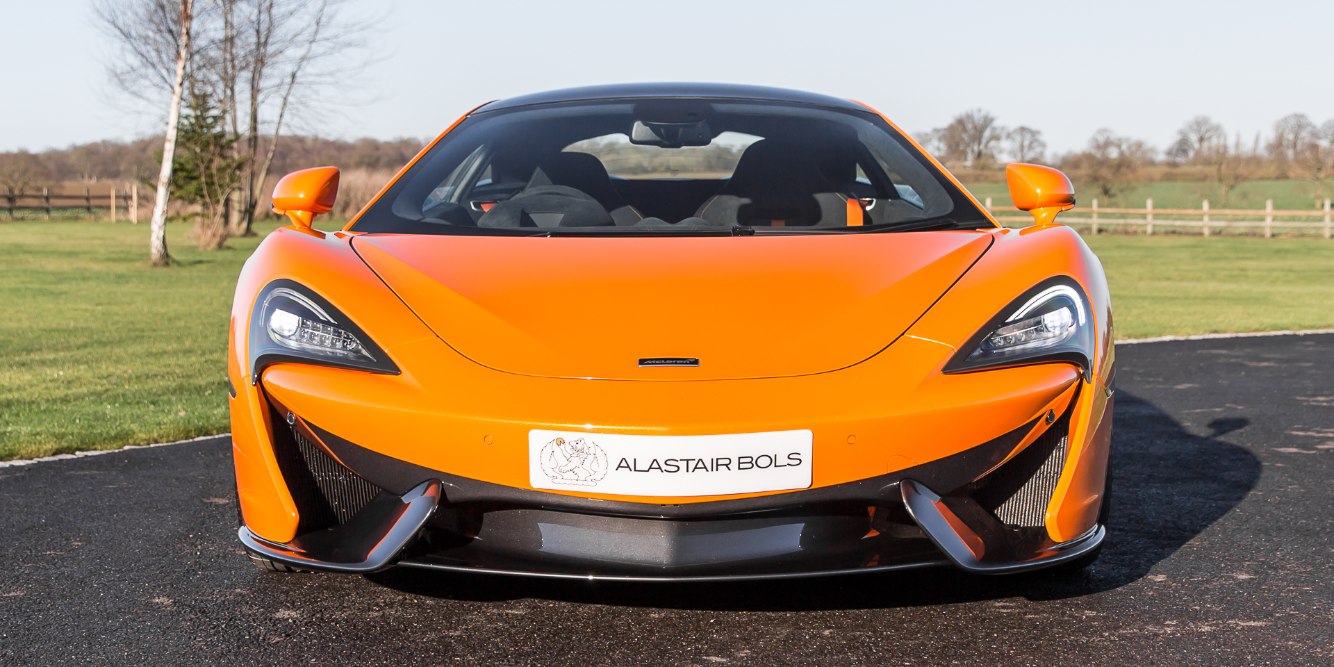 McLaren 570S Coupe for sale Ventura orange security pack carbon