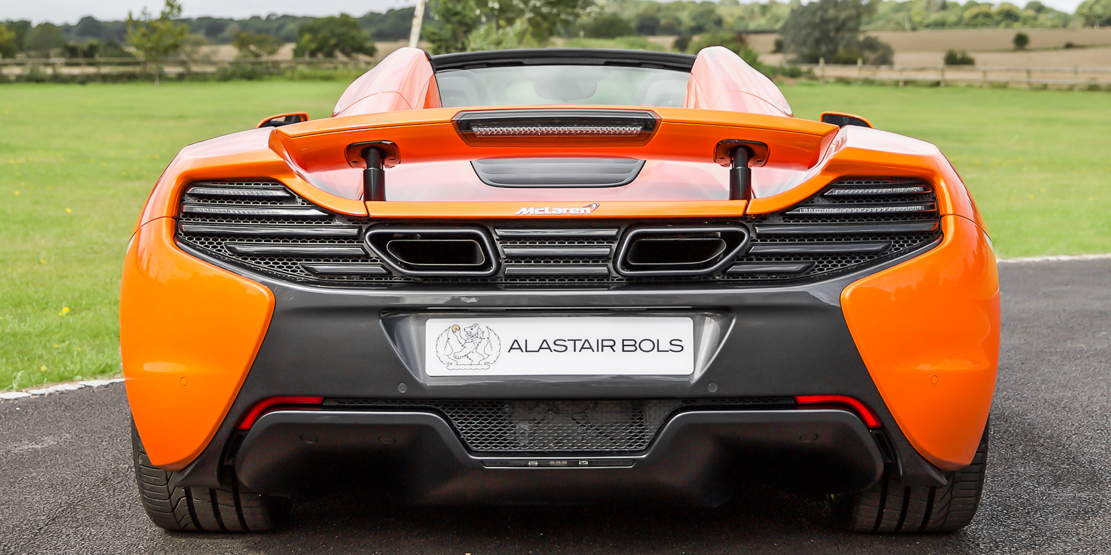 McLaren 650S Spider Toracco Orange - Alastair Bols