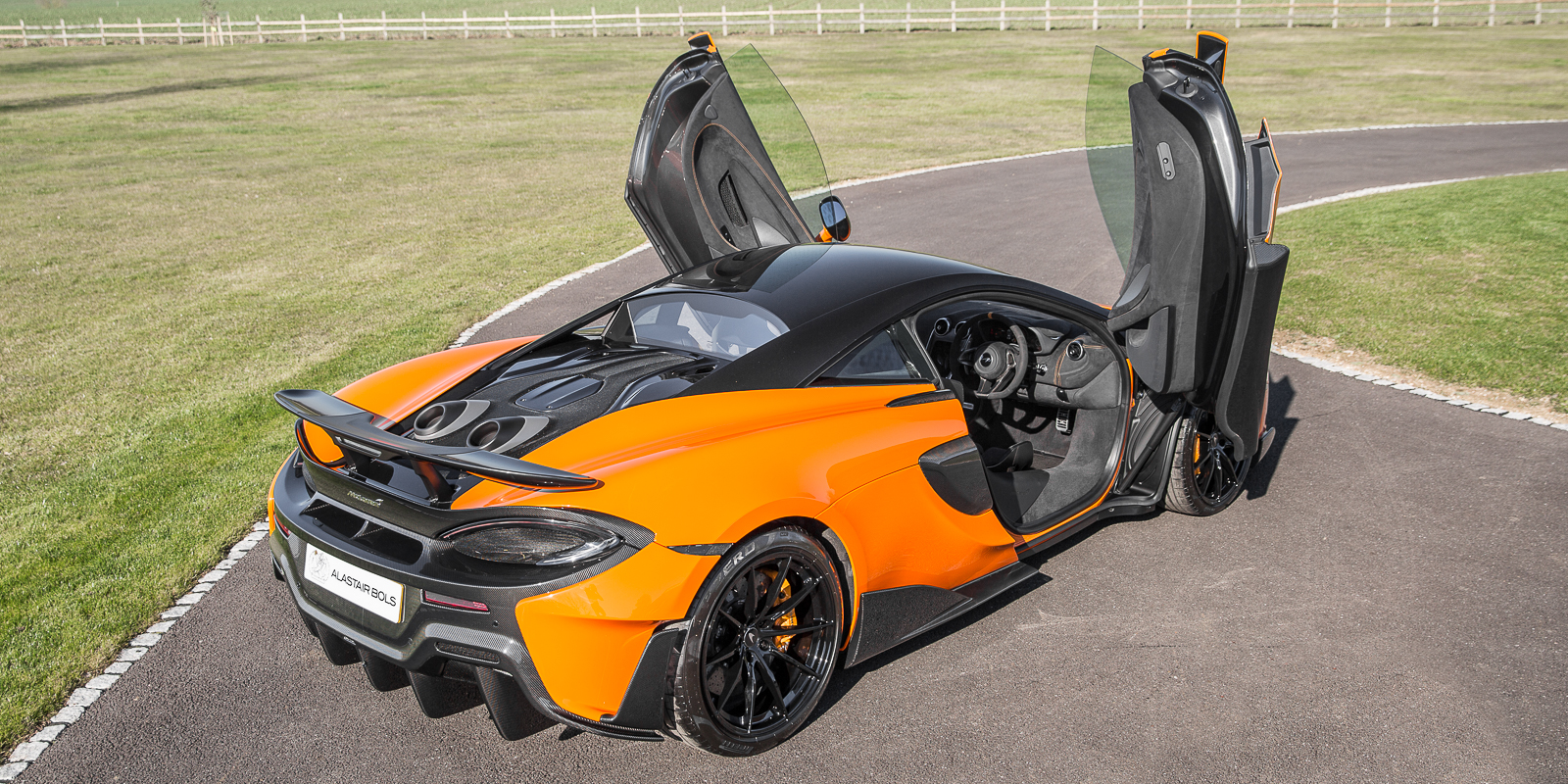 McLaren 600LT in Myan Orange - Alastair Bols