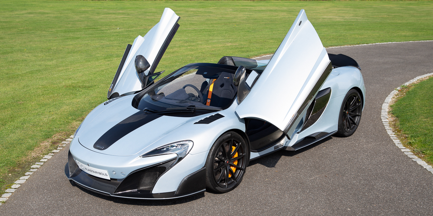 McLaren 675LTS - ICE SILVER - Alastair Bols