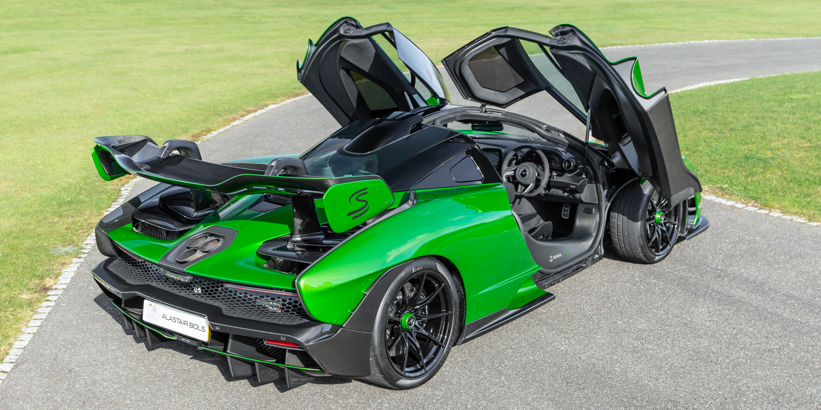 McLaren Senna in Synergy Green - Alastair Bols