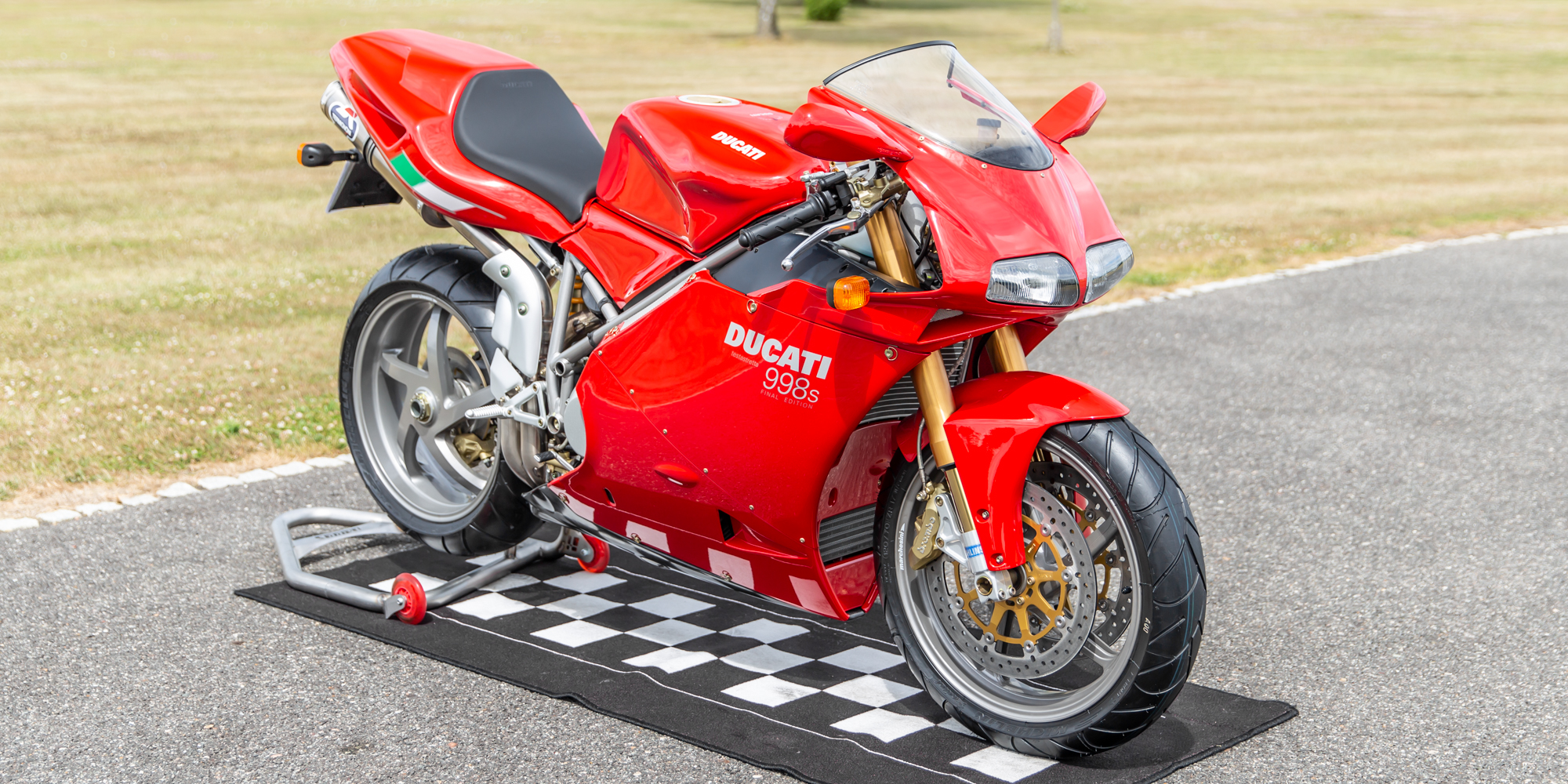 Ducati 998S FINAL EDITION - 2 miles. - Alastair Bols