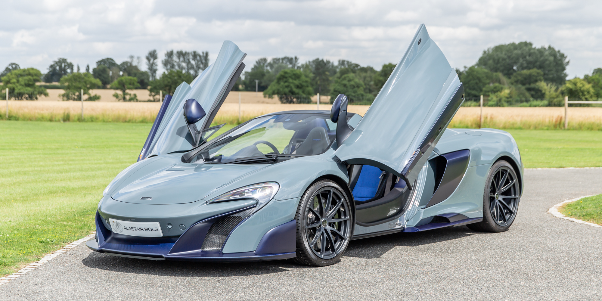 McLaren 675LT Spider MSO Rigal Grey - Alastair Bols