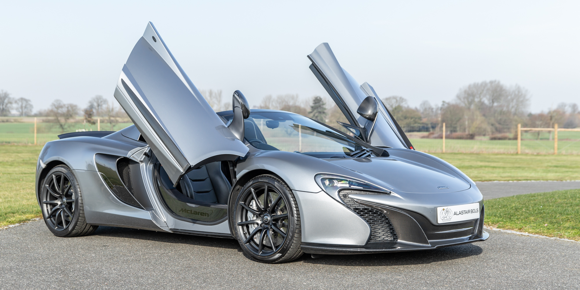McLaren 650S Spider - Titanium silver - Alastair Bols
