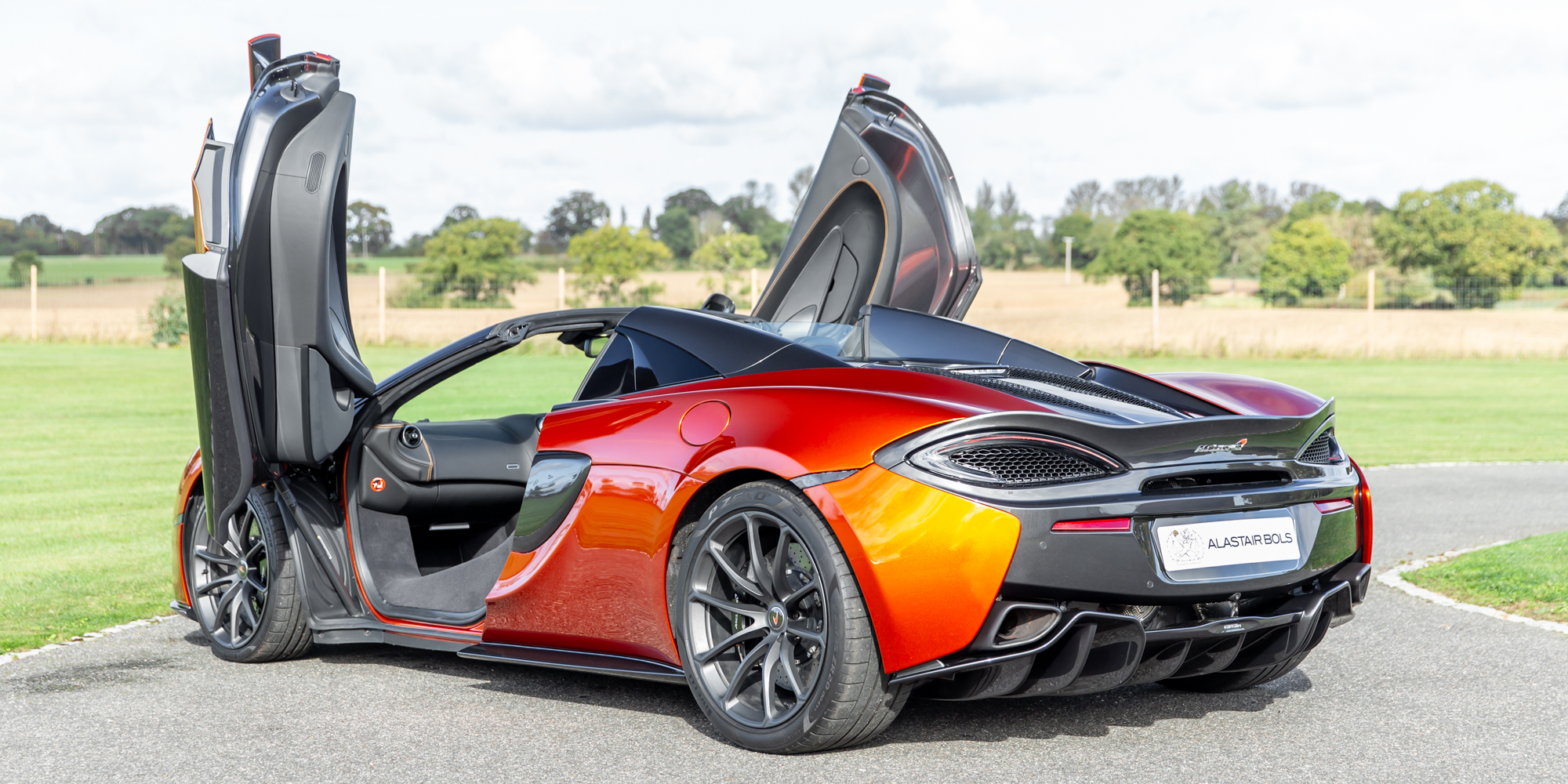 McLaren 570S Spider - Volcano Orange - Alastair Bols