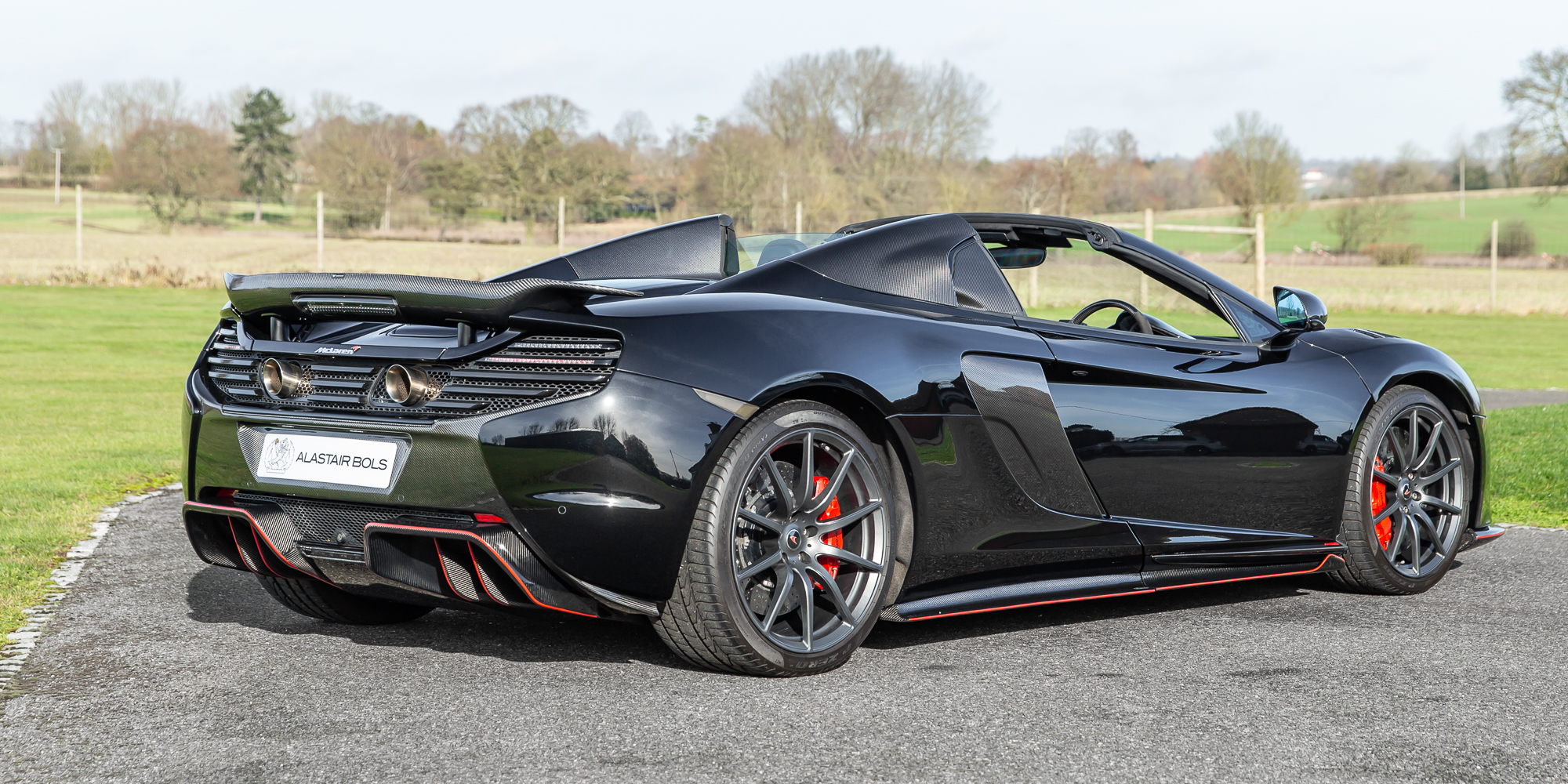 希少  リーフボール アーカンサスコレクション ブラック McLaren-650S-Spider-in-Carbon-