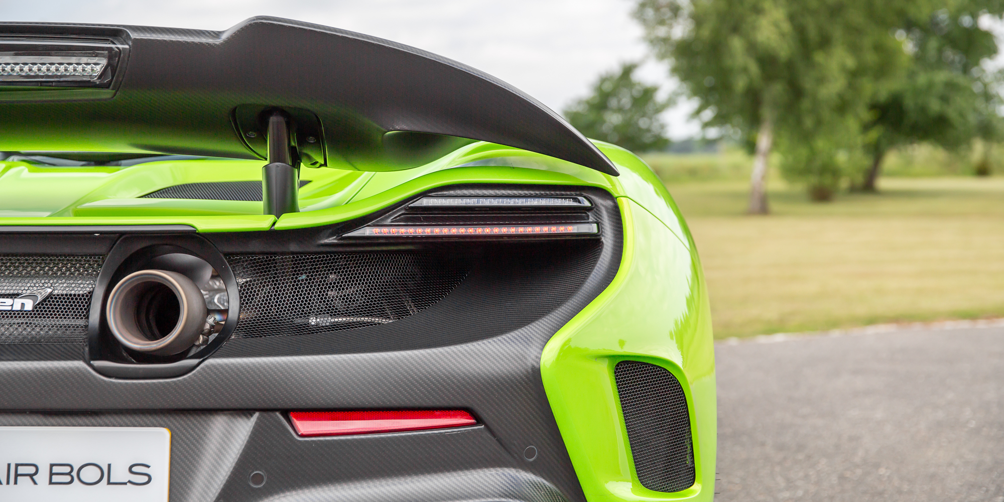 McLaren 675LT ROOF SCOOP - Alastair Bols